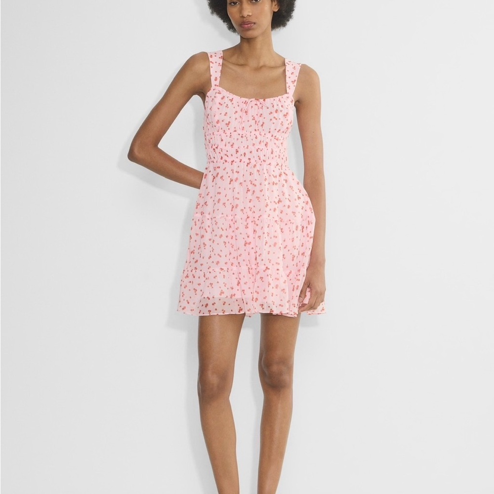 Sunday Best Pink Floral Mini Dress